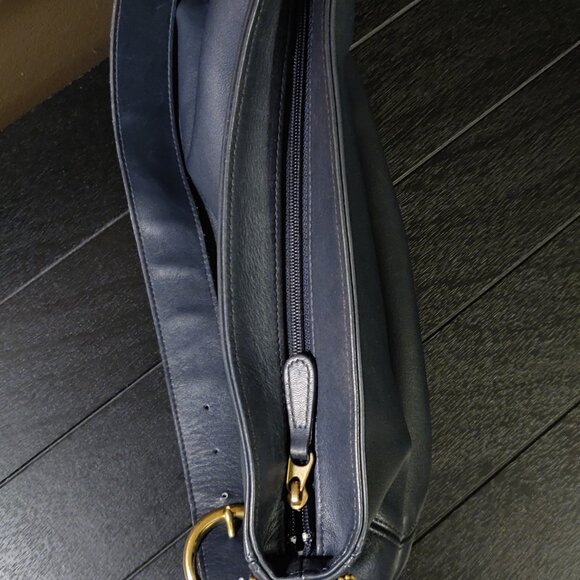 Coach Vintage Soho Zip Hobo 4161 Navy - Picture 12 of 13